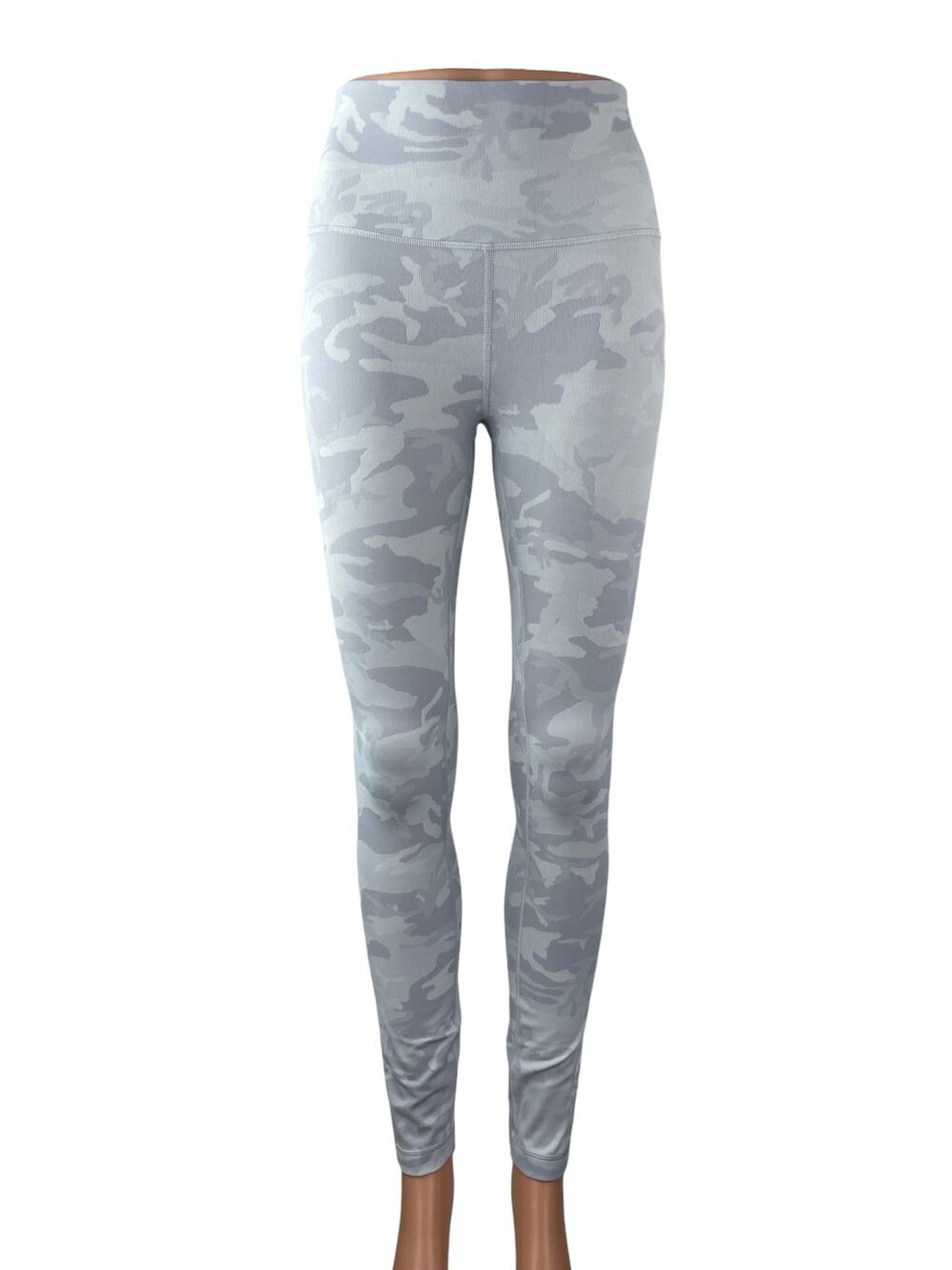 Lululemon Women's Camouflage Skinny Yoga Athletic Activewear Leggings Pants Sz 4